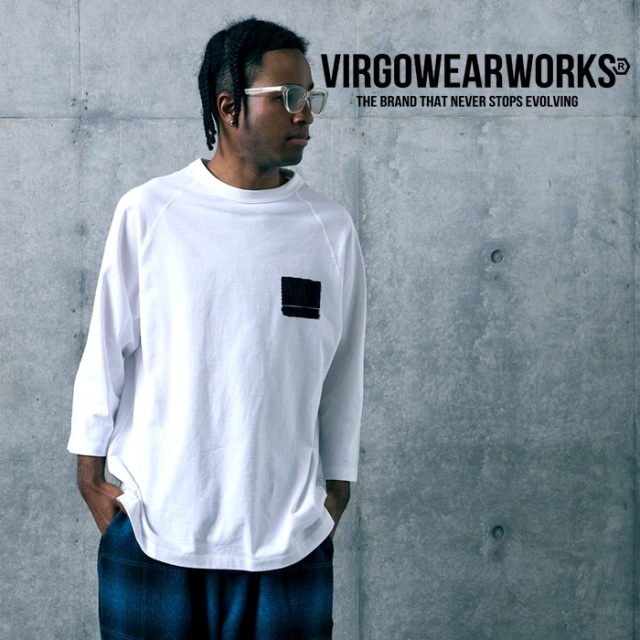 VIRGOwearworks (ヴァルゴウェアワークス)  　IMPACT 3/4 SLEEVES　【カットソー 3/4分袖】【VG-LSPT-110】【2026 AUTUMN&WINTER 先
