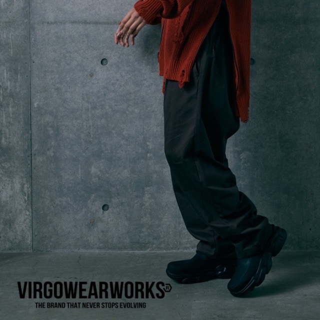 VIRGOwearworks (ヴァルゴウェアワークス)  　MONOFORM PANTS　【パンツ】【VG-PT-468】【2026 AUTUMN&WINTER 先行予約】【キャンセ
