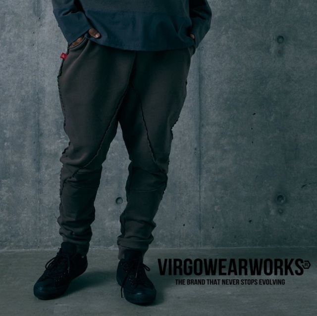 VIRGOwearworks (ヴァルゴウェアワークス)  　EXOFORM SWT PANTS　【スウェットパンツ】【VG-PT-472】【2026 AUTUMN&WINTER 先行予約