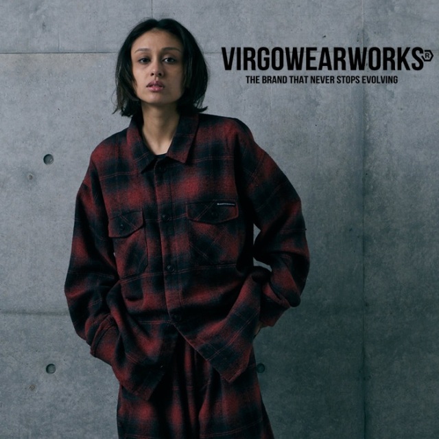 VIRGOwearworks (ヴァルゴウェアワークス)  　ESSENTIAL CPO SHIRT　【シャツ 長袖】【VG-SH-280】【2026 AUTUMN&WINTER 先行予約】