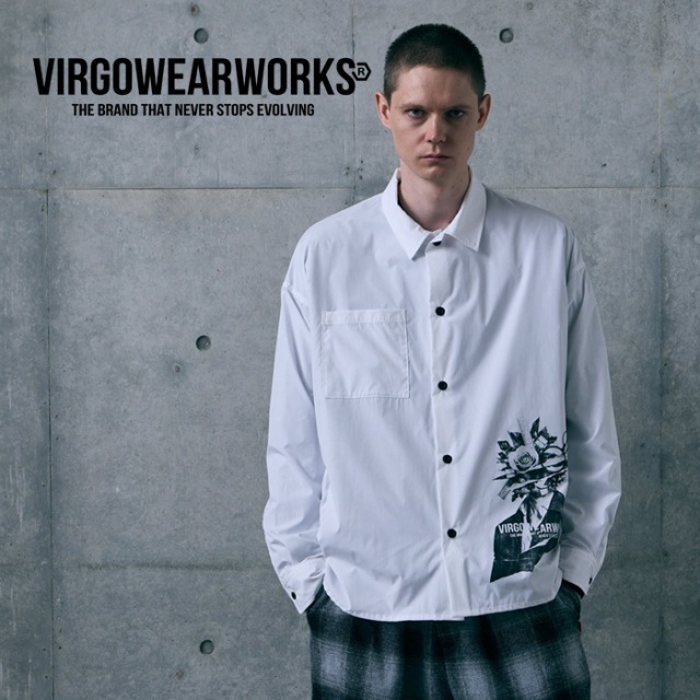VIRGOwearworks (ヴァルゴウェアワークス)  　COLLISION SHIRT　【シャツ 長袖】【VG-SH-281】【2026 AUTUMN&WINTER 先行予約】【キ