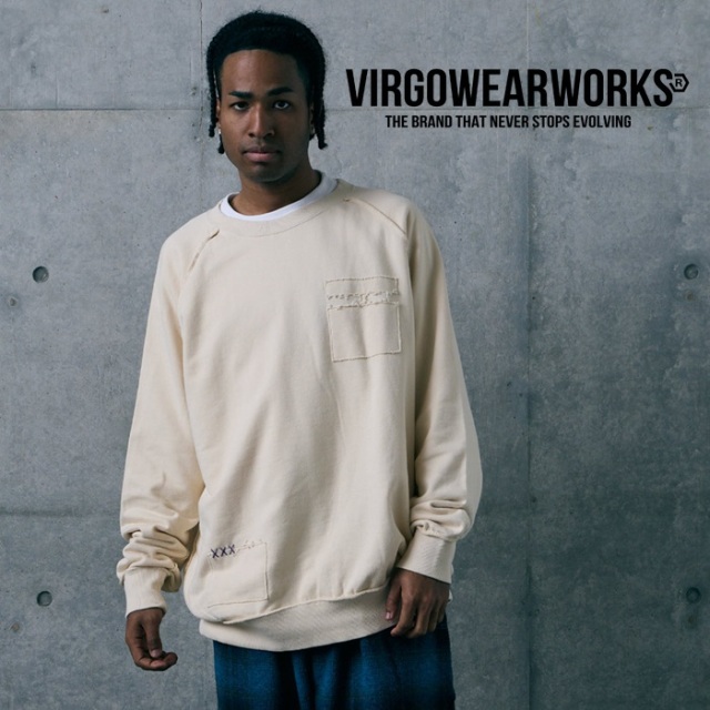 VIRGOwearworks (ヴァルゴウェアワークス)  　EXOFORM SWEAT　【スウェット】【VG-SWT-176】【2026 AUTUMN&WINTER 先行予約】【キャ