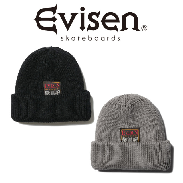 【SALE30%OFF】　Evisen Skateboards (エヴィセン スケートボード)　 DRAGON TAG WATCH CAP 　 【帽子 ビーニー】【エビセン スケー
