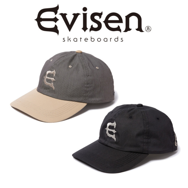 Evisen Skateboards (エヴィセン スケートボード)　 ONE-UP 6 PANEL 　 【キャップ】【エビセン スケートボード Evisen Skateboards 