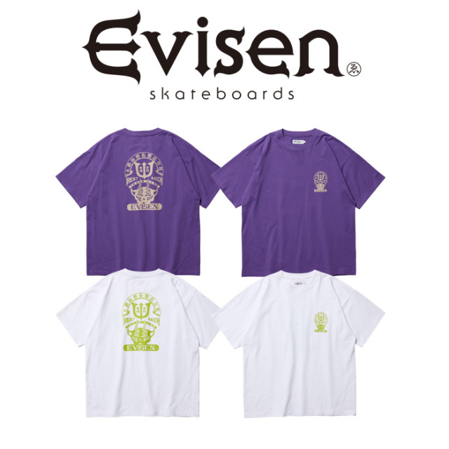 Evisen Skateboards (エヴィセン スケートボード)　 BEST MATCH TEE 　 【Tシャツ 半袖】【エビセン スケートボード Evisen Skateboa