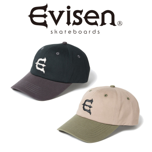 Evisen Skateboards (エヴィセン スケートボード)　 ONE-UP 6 PANEL 　 【6パネル キャップ】【エビセン スケートボード Evisen Skat
