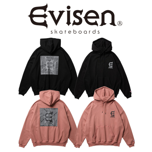 Evisen Skateboards (エヴィセン スケートボード)　 ATARI LOGO HOODIE 　 【スウェット フーディー パーカー】【エビセン スケート
