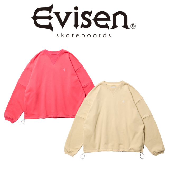 Evisen Skateboards (エヴィセン スケートボード)　 SPRING CREWNECK SWEAT 　 【スウェット クルーネック】【エビセン スケートボー
