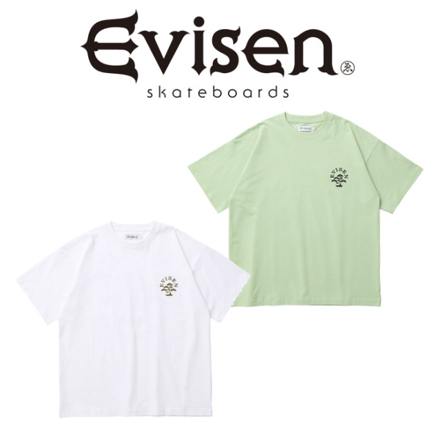 Evisen Skateboards (エヴィセン スケートボード)　BONSAI TEE　 【Tシャツ】【エビセン スケートボード Evisen Skateboards ゑ イン
