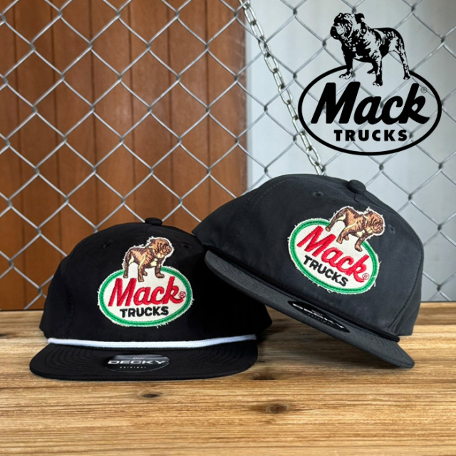 MACK TRUCKS (マック・トラックス)　Classic Rope 5panel Cap　マック・トラックス 5パネルキャップ