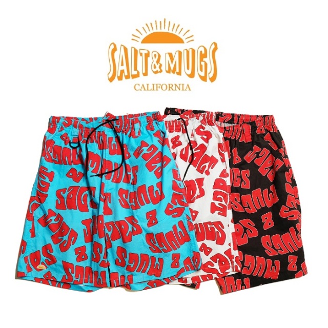 SALT&MUGS(ソルトアンドマグズ)　SM Textile Shorts　【ショートパンツ】【2024 Summer＆Ealy Autumn collection 先行予約】【SMPT01