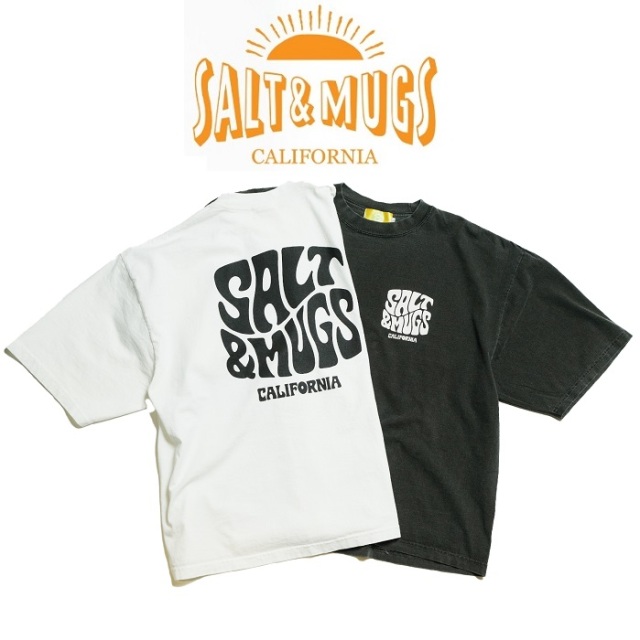 SALT&MUGS(ソルトアンドマグズ)　Psyche Logo Loose Big Tee (Wide Body)　【Tシャツ 半袖】【2024 Summer＆Ealy Autumn collection 