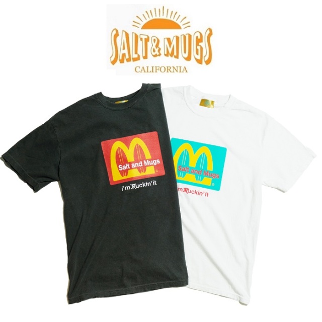 SALT&MUGS(ソルトアンドマグズ)　MC Board Tee　【Tシャツ 半袖】【2024 Summer＆Ealy Autumn collection 新作】【SMSST047】