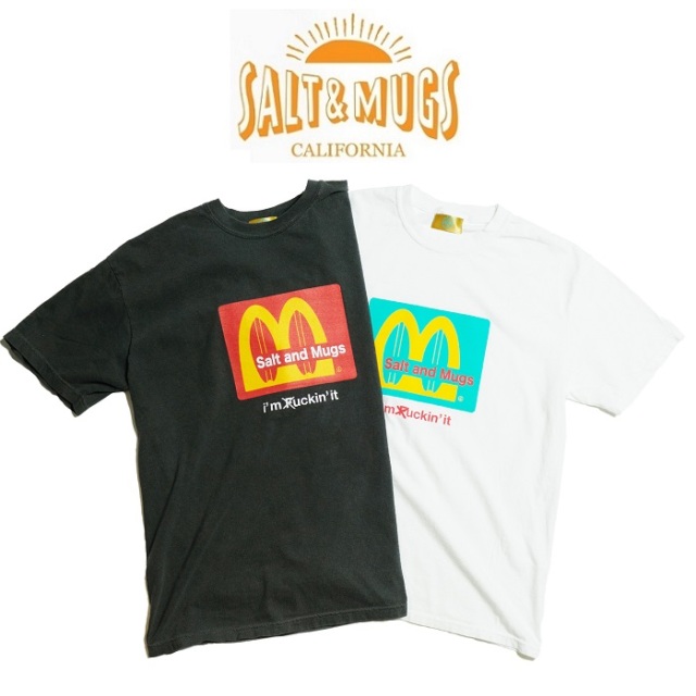 SALT&MUGS(ソルトアンドマグズ)　MC Board Tee　【Tシャツ 半袖】【2024 Summer＆Ealy Autumn collection 先行予約】【SMSST047】