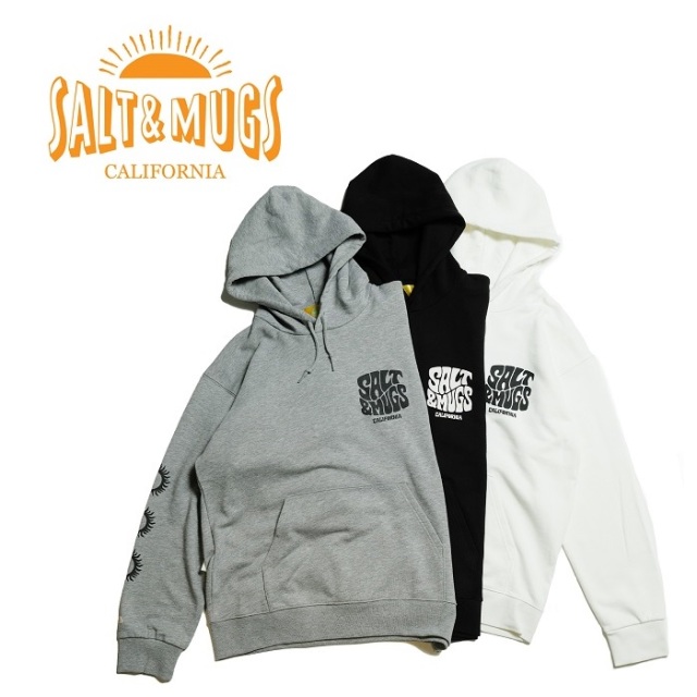 SALT&MUGS(ソルトアンドマグズ)　Psyche Logo Hoodie　【パーカー】【2024 Summer＆Ealy Autumn collection 先行予約】【SMSWT013】