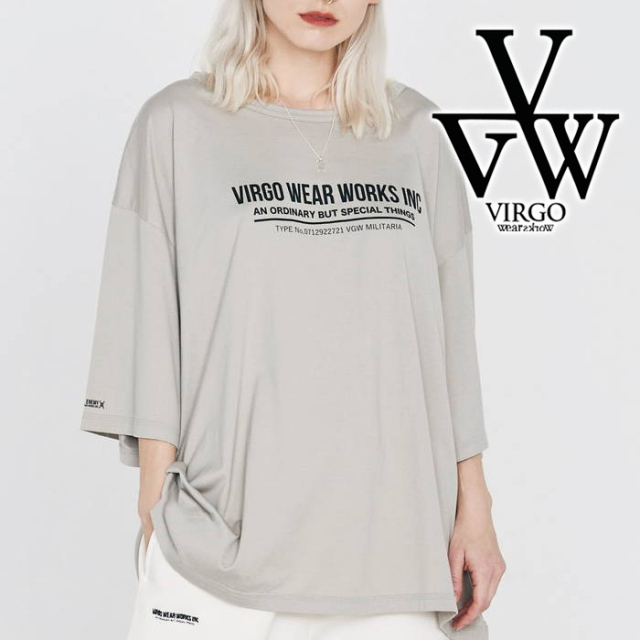 VIRGOwearworks (ヴァルゴウェアワークス)  　Ultimate [F]Logo　【カットソー】【VG-CUT-480】【2024 SPRING&EARLY SUMMER 先行予約