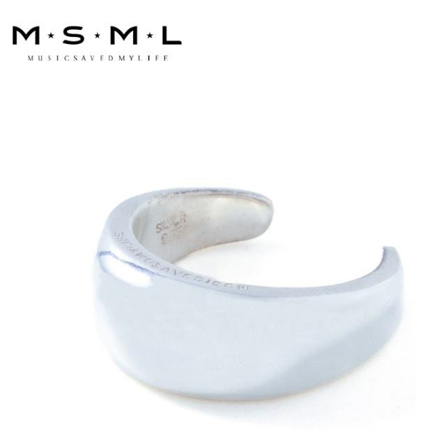 【MSML エムエスエムエル WINTER & SPRING 2022-23 COLLECTION】　 CARVE PINKY RING 刻印ピンキーリング M1-02B5-JW02 リング ジュ