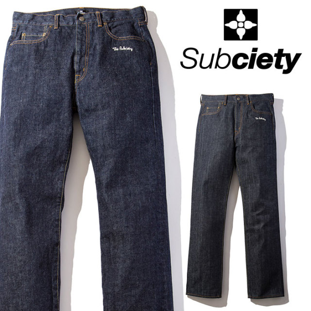 SUBCIETY(サブサエティ)　DENIM-BRAD-　【デニムパンツ ジーンズ】【送料無料】【103-01155】　【2020SPRING先行予約】【キャンセル