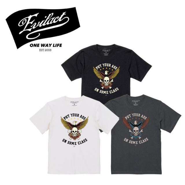 EVILACT (イーブルアクト)　 EVILACT PUT YOUR ASS T's S/S 　【Tシャツ EAwtr-TS1401SS】 　 インタープレイ INTERPLAY