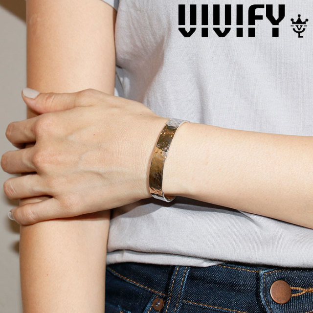 VIVIFY(ヴィヴィファイ)(ビビファイ)　Gold Patch Bangle　【VIVIFY バングル】【VFB-159】【オーダーメイド ハンドメイド 受注生産