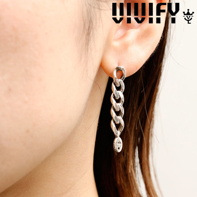 VIVIFY(ヴィヴィファイ)(ビビファイ)　2way CavalryChain Pierce　【VIVIFY ピアス】【VFP-268】【メンズ レディース】【オーダーメ