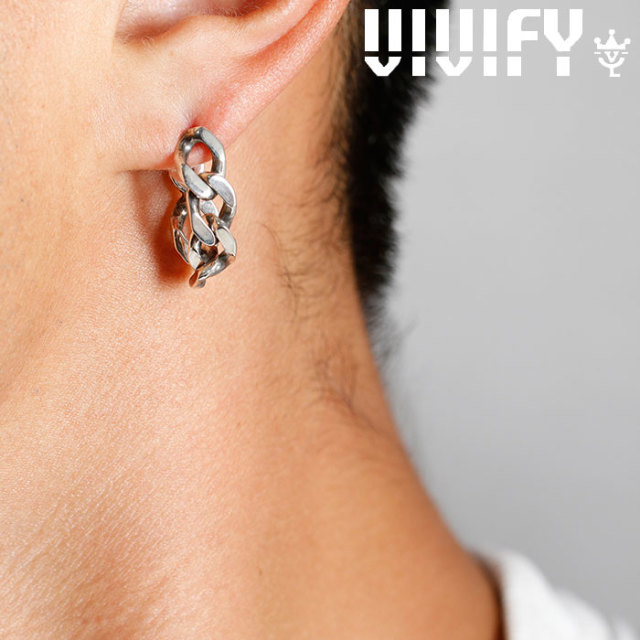 VIVIFY Body Pierce 8~9G シルバー オニキス VIVIFY Body Pierce 8~9G シルバー オニキス(VIVIFY STORE)