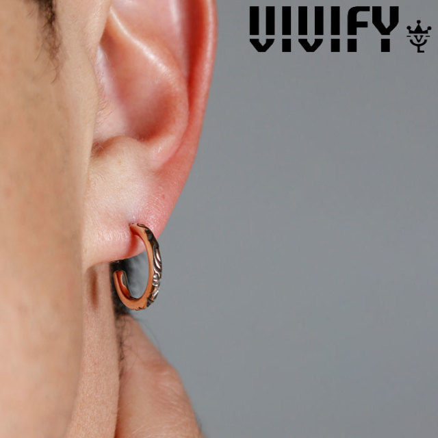 VIVIFY(ヴィヴィファイ)(ビビファイ)　Onemake Arabesque Pierce k10gold(2mm body)　【VIVIFY ピアス】【VFP-257】【オーダーメイド