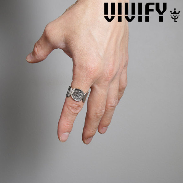 VIVIFY(ヴィヴィファイ)(ビビファイ)　Ancient Coin Ring　【VIVIFY リング】【VFR-134】【オーダーメイド ハンドメイド 受注生産】