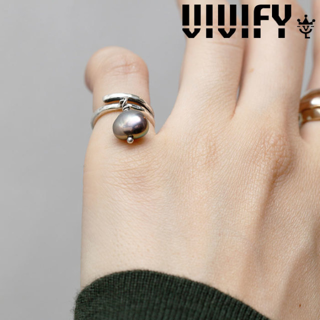 VIVIFY(ヴィヴィファイ)(ビビファイ)　Baroque Pearl’ s Coil Ring　【VIVIFY リング】【VFRL-002】【レディース 女性用】【オーダー