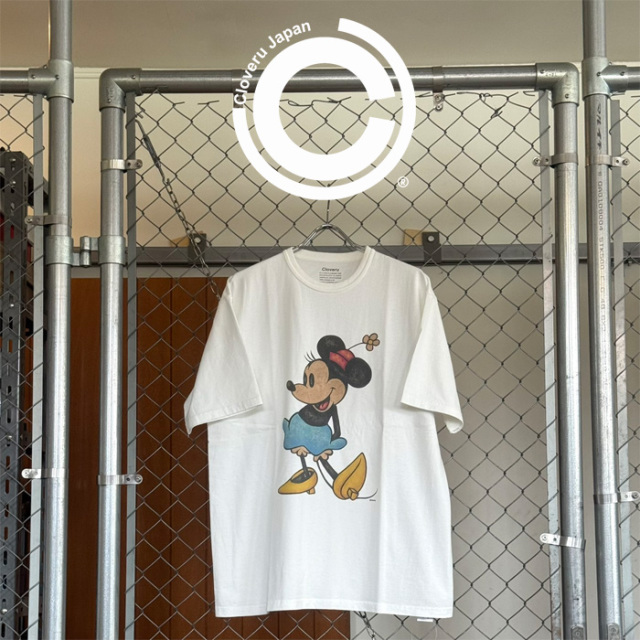 Cloveru (クローバル)　Minnie Mouse Limited Tee　【ミニーマウス ディズニー オフィシャル】【CLSS-26LM2MN】【Cloveru 365 永遠の
