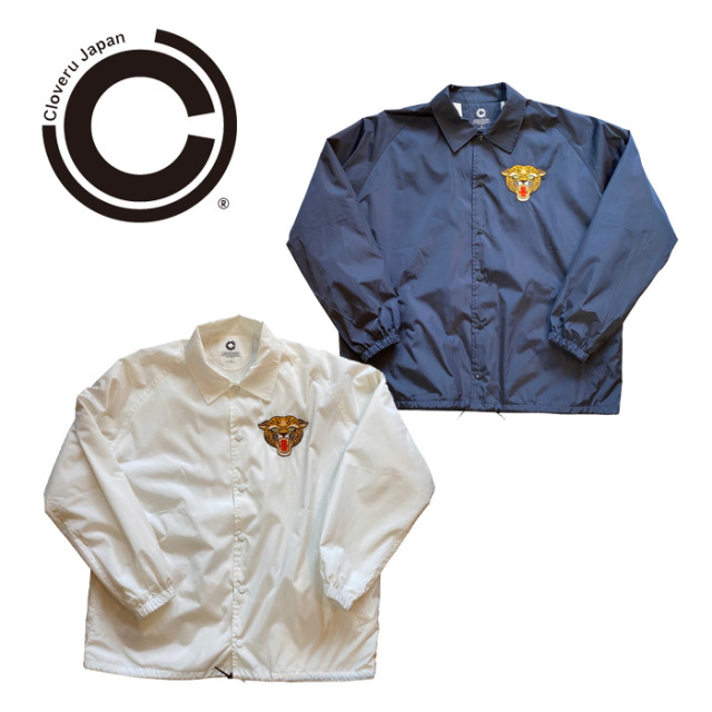 Cloveru (クローバル)　 "NYRON TIGER COACH JACKET"　【コーチジャケット タイガー】【CLFS-2307】【インタープレイ INTERPLAY】