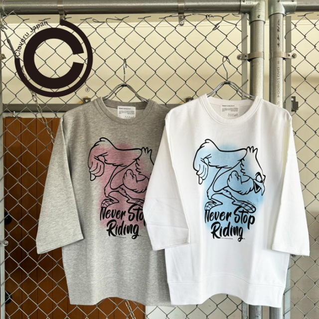 Cloveru (クローバル)　 EAGLE MID-SLEEVE SWEAT 　【クルーネックスウェット】【CLSS-2402】【インタープレイ INTERPLAY】