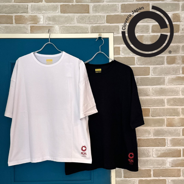 Cloveru (クローバル)　MUJI 24 WIDE　【Tシャツ ワイド 半袖】【SHELTECH】【CLSS-2407】【インタープレイ INTERPLAY】