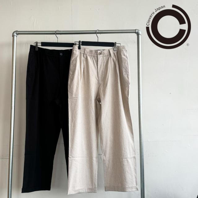 Cloveru (クローバル)　 COMFORT LINEN PANTS 　【リネンパンツ】【CLSS-2413】【インタープレイ INTERPLAY】