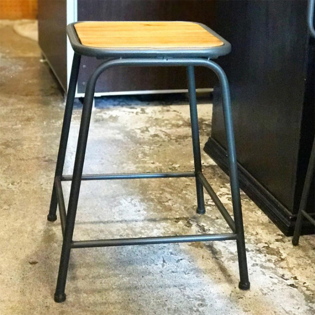 【予約商品】　French Army Stool　【キャンセル不可】【GG15】　【ミリタリー調】【インダストリアル】【スツール】　