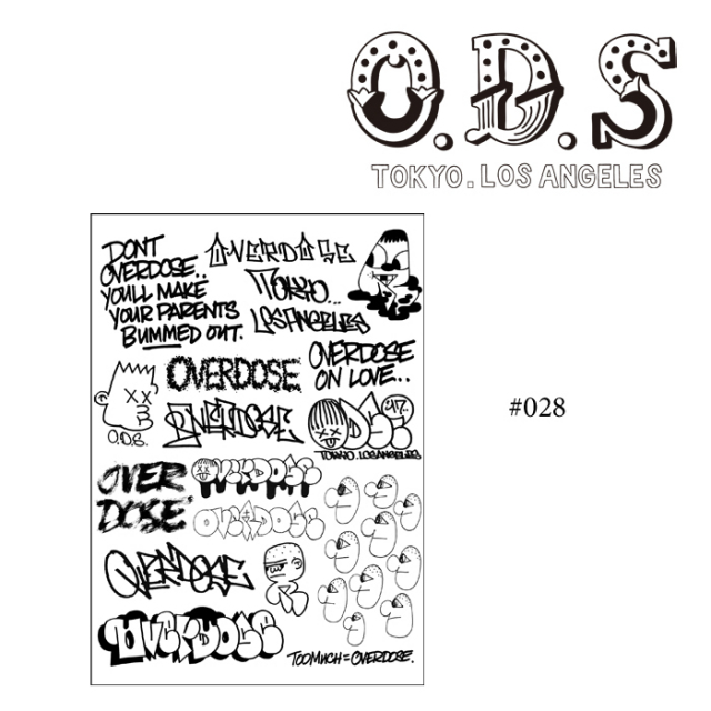 OVER DOSE(過剰摂取)　FLASH #028　【即発送可能】　【OVER DOSE(過剰摂取)】　【#028】　