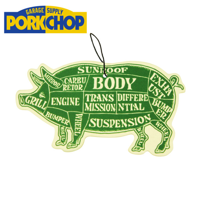 PORKCHOP GARAGE SUPPLY (ポークチョップ ガレージサプライ)　 AIR FRESHENER  (FRESH MELON)　【エアフレッシュナー】【インタープ