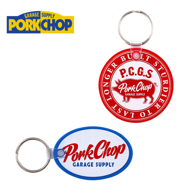 PORKCHOP GARAGE SUPPLY (ポークチョップ ガレージサプライ)　KEY TAG 2025　【キータグ キーホルダー】【インタープレイ INTERPLAY
