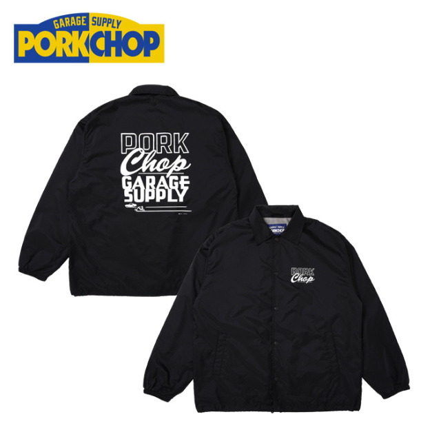 PORKCHOP GARAGE SUPPLY (ポークチョップ ガレージサプライ)　 MASA SCULP COACH JKT B 　【コーチジャケット アウター】【インター
