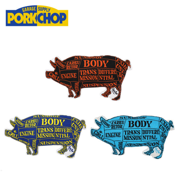 PORKCHOP GARAGE SUPPLY (ポークチョップ ガレージサプライ)　 PORK CUSHION 　クッション 人気 おしゃれ インテリア