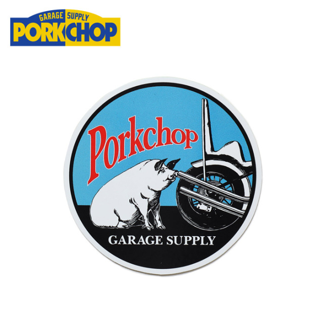 PORKCHOP GARAGE SUPPLY (ポークチョップ ガレージサプライ)　 PORKCHOPPER STICKER 　【ステッカー シール】【インタープレイ INTER