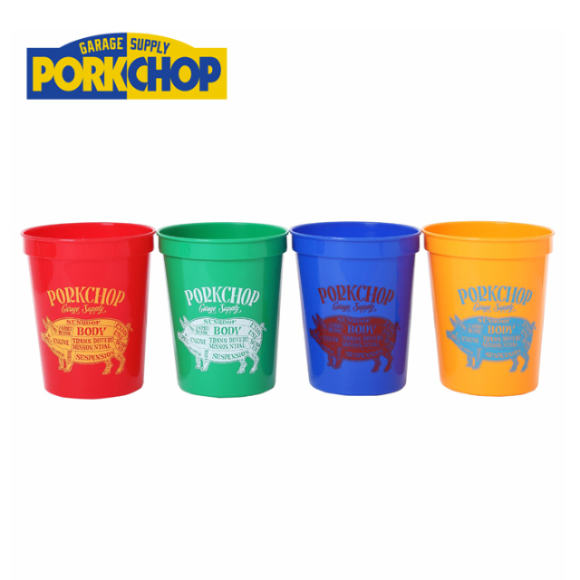 PORKCHOP GARAGE SUPPLY (ポークチョップ ガレージサプライ)　PORK STADIUM CUPS　コップ 人気 おしゃれ アウトドア インテリア