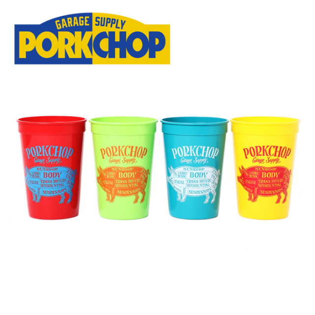 PORKCHOP GARAGE SUPPLY (ポークチョップ ガレージサプライ)　 STADIUM CUPS 　コップ 人気 おしゃれ アウトドア インテリア