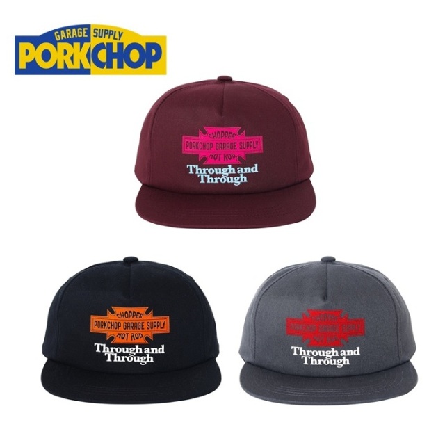 PORKCHOP GARAGE SUPPLY (ポークチョップ ガレージサプライ)　Through and Through CAP　【キャップ 帽子】【インタープレイ INTERPL