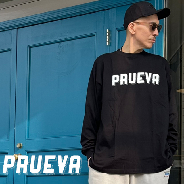 PRUEVA (プルエバ)　STANDARD L/S TEE　【ロンT ロングスリーブT】【倉本一真 CHICANO 西海岸】