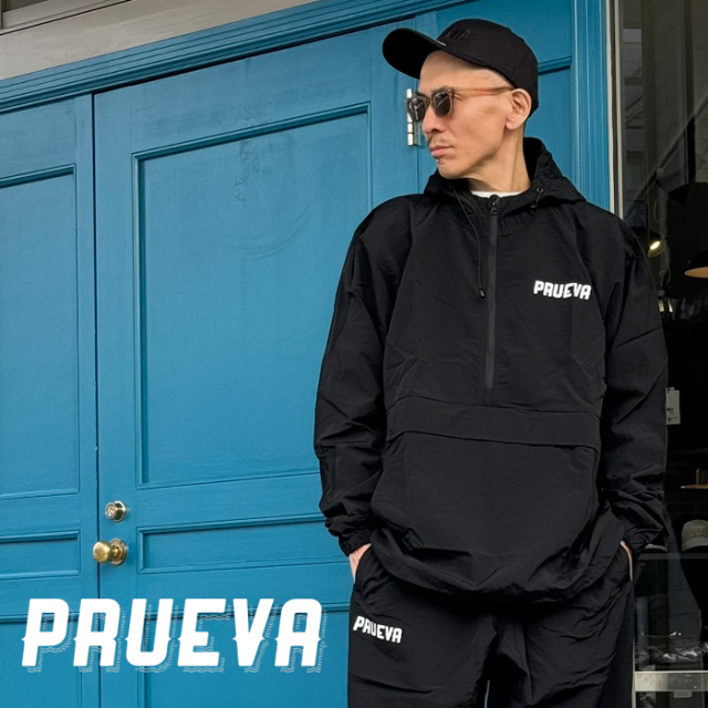 PRUEVA (プルエバ)　MARTIAL ANORAK JKT　【アノラックジャケット】【倉本一真 CHICANO 西海岸】