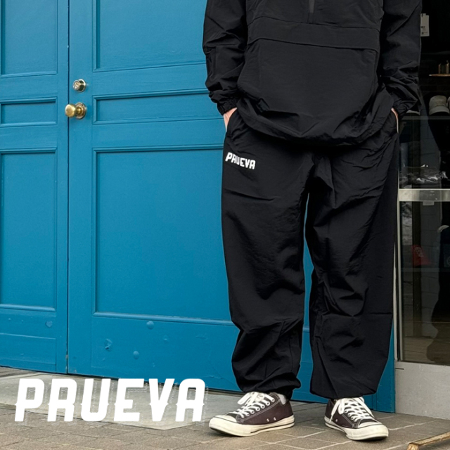 PRUEVA (プルエバ)　MARTIAL PANTS　【トラックパンツ】【倉本一真 CHICANO 西海岸】