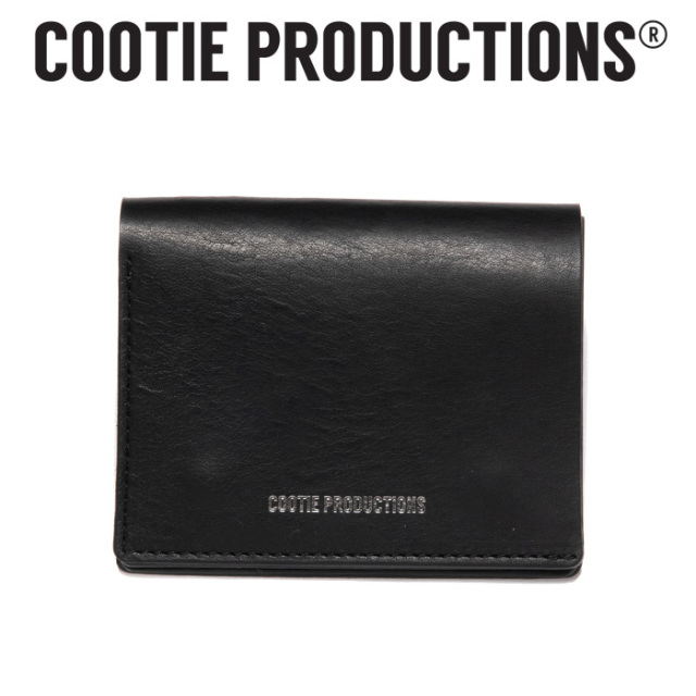 COOTIE(クーティー) Leather Compact Purse 　【レザーウォレット 財布】【CC-201】　