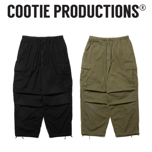 COOTIE(クーティー) 　 N/C Weather Cargo Easy Pants 　【CTE-24A107】【カーゴ イージーパンツ】【COOTIE PRODUCTIONS クーティー