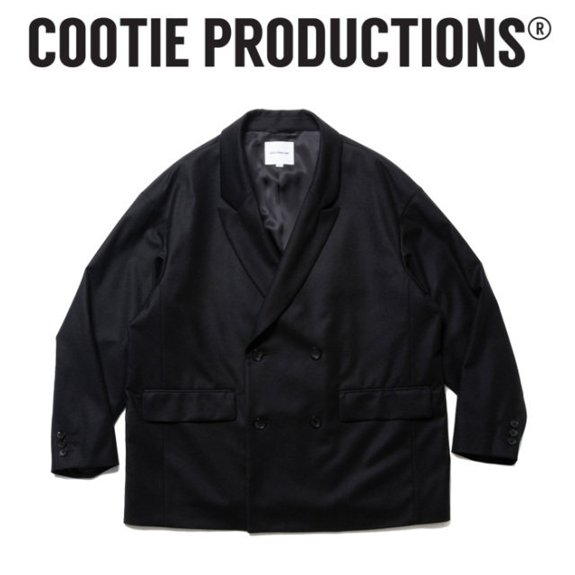 COOTIEクーテイ　ウールジャケット　XL（LL）美品 COOTIE(クーティー) CA/W Flannel Double Breasted Jacket